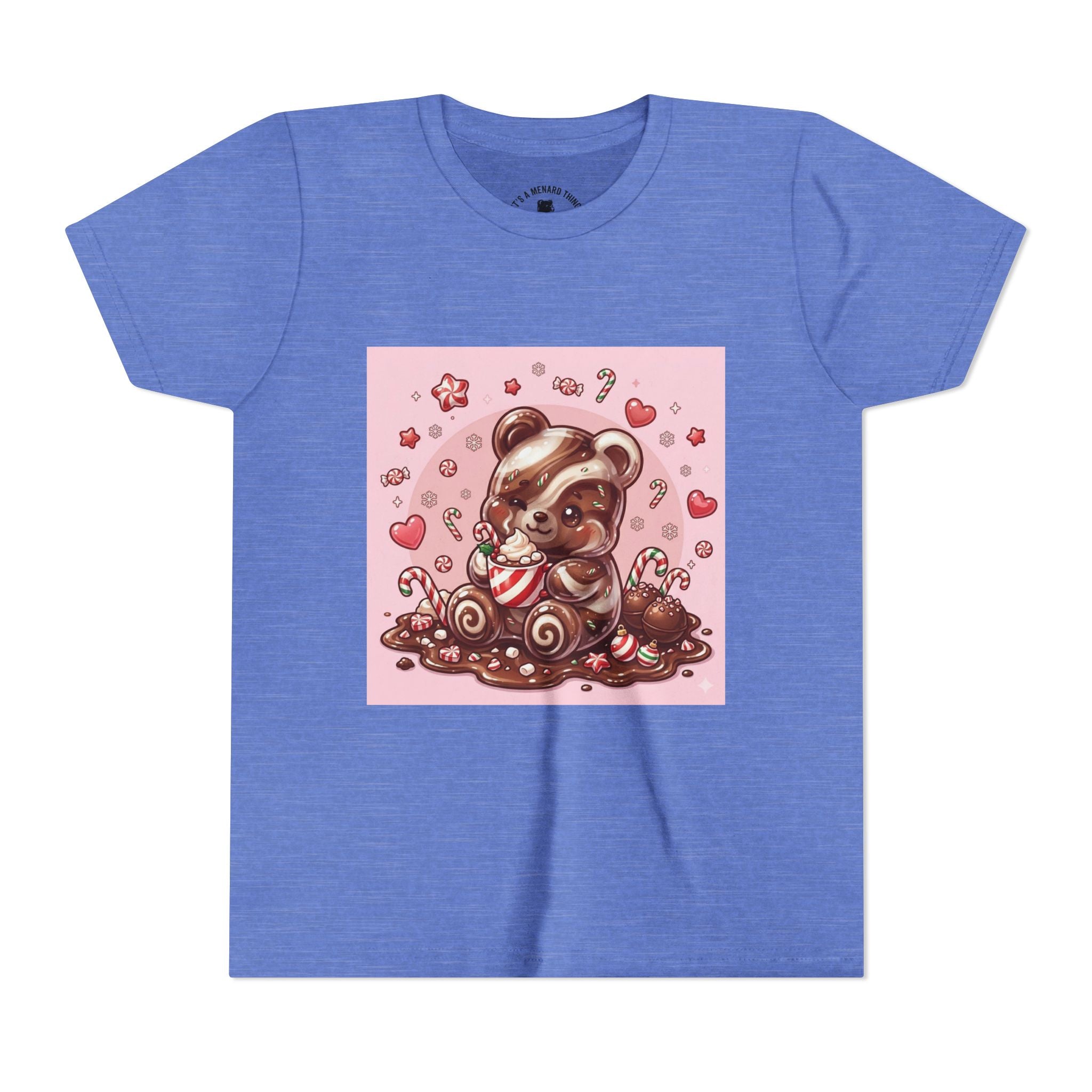 Cute Hot Chocolate Gooey Gummy Bear Holiday Kids Shirt