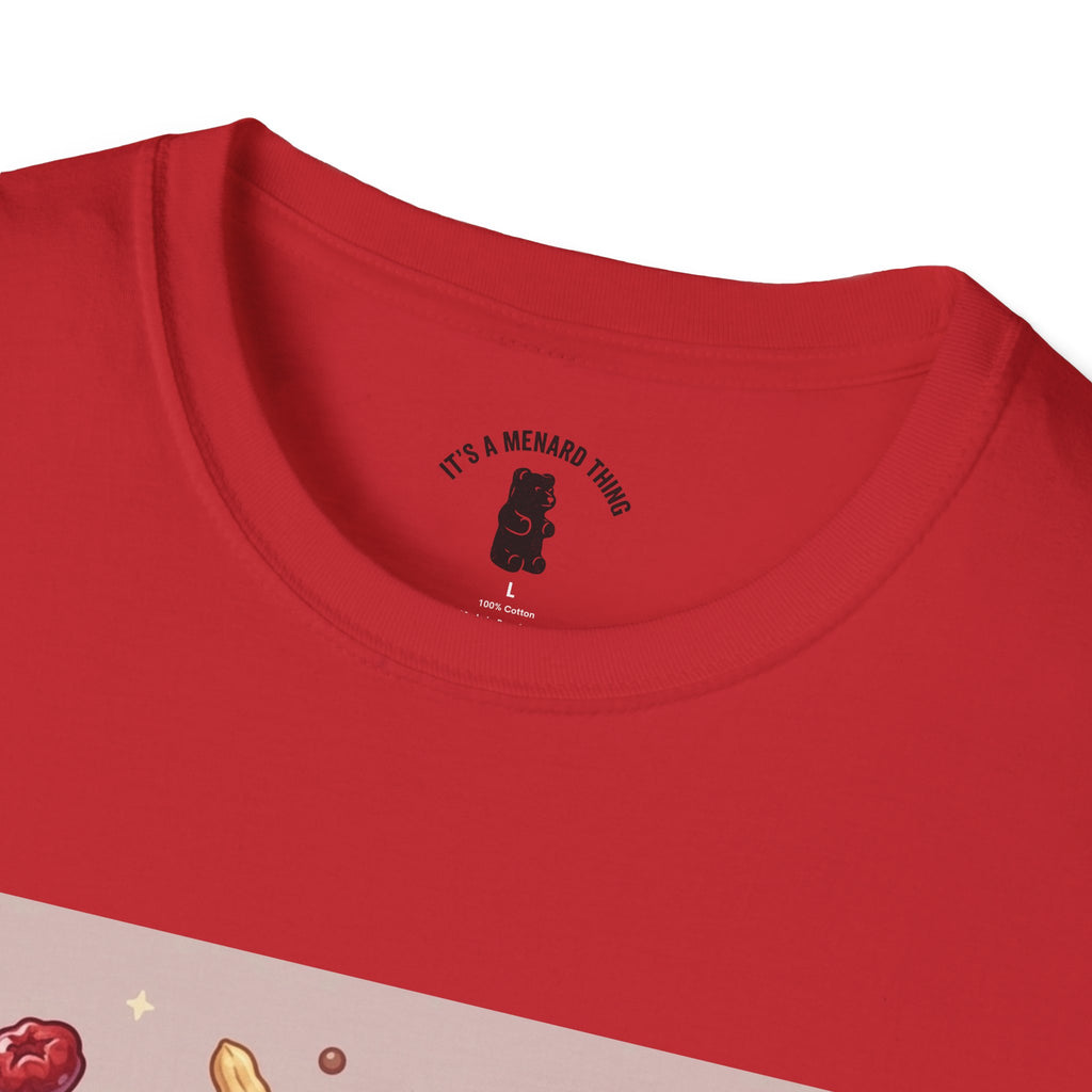 Gimme Some Trail Mix, Exotic Gooey Gummy Bear— Cute Cartoon T-Shirt