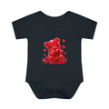 Special Red Heart Oozy Bear Baby Gummy Cutie Addition- Graphic Onesie