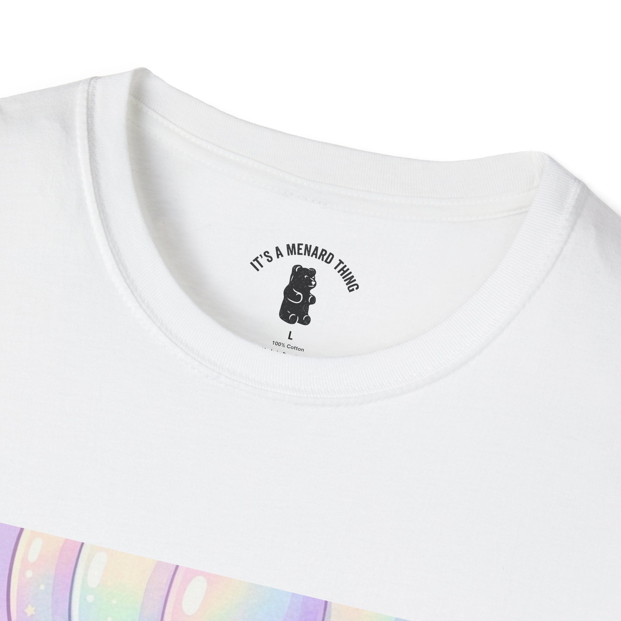 Hot Air Balloon Romantic Adventure, Dou Gooey Gummy Bears— Pastel Kawaii Graphic T-Shirt
