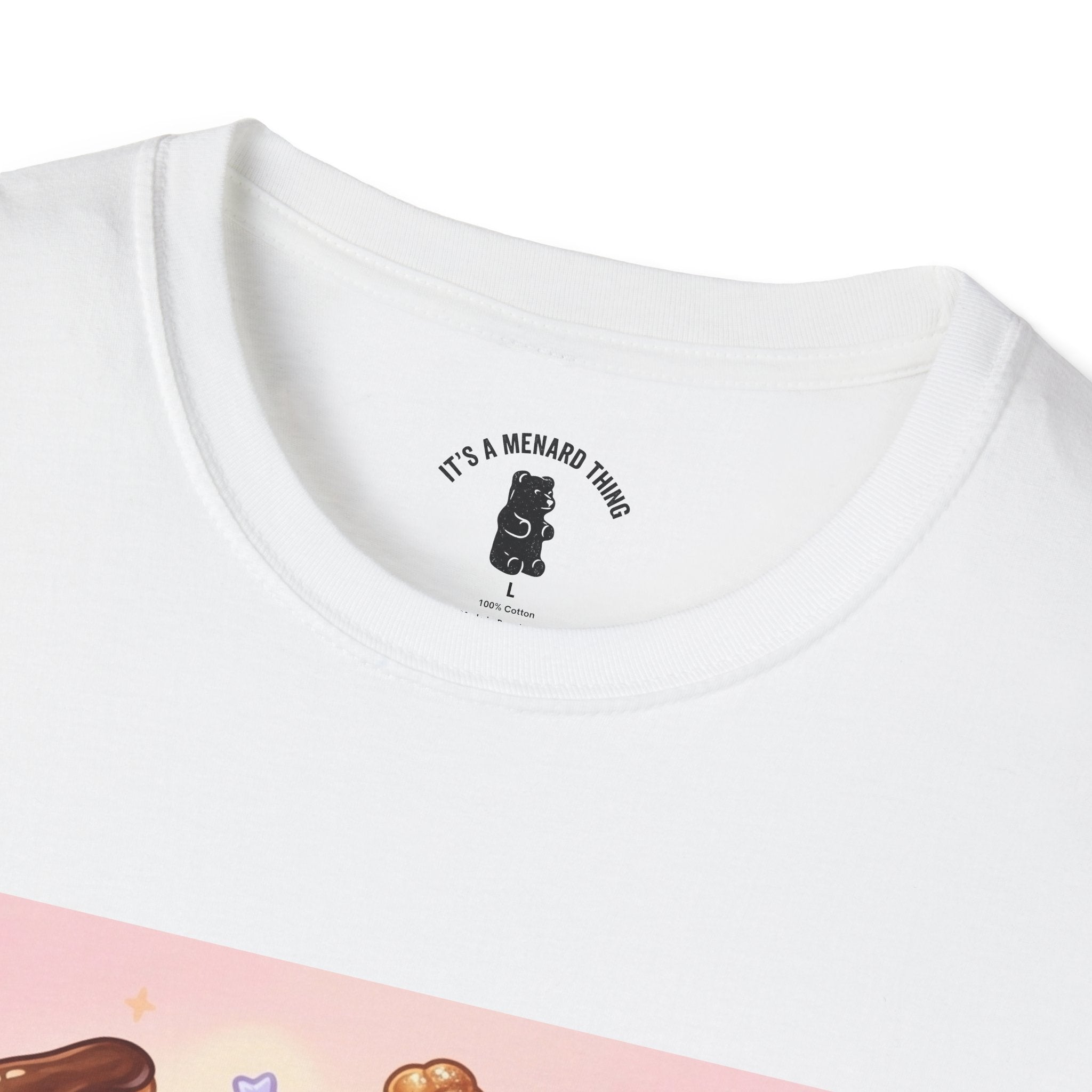 Simpley Sweet Eclair, Fudgey Oozy Bear Friend- Kawaii Graphic Shirt