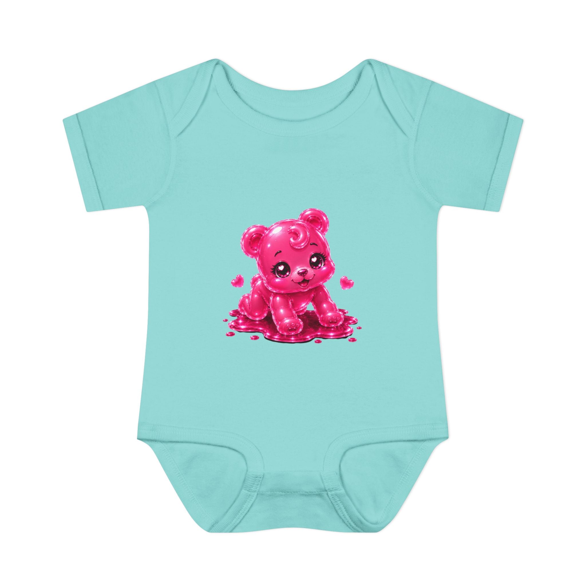 Pink Gummy Bear Infant Bodysuit - Cute Baby Shower Gift