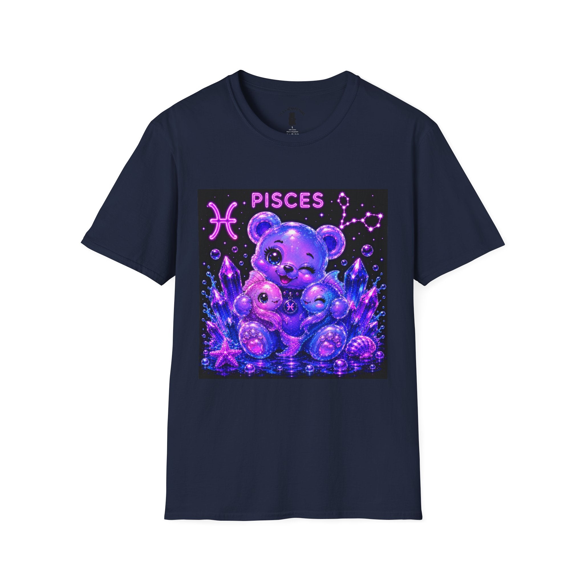 Pisces Zodiac Astrology Oozy Bear Friend Special Addition- Graphic Shirt