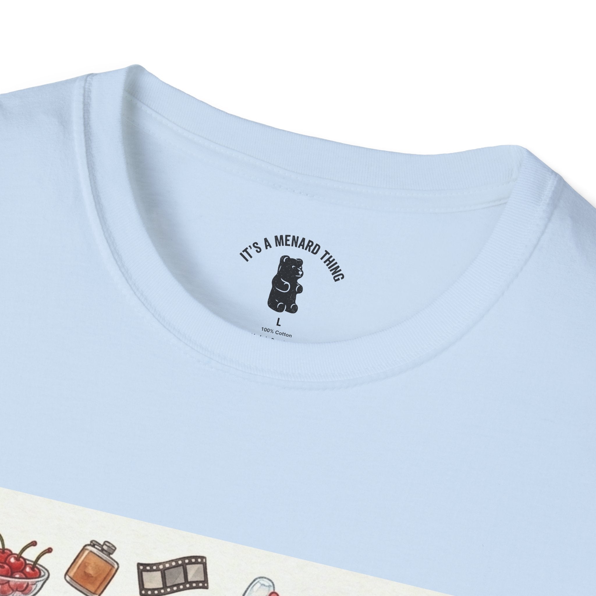 Shirley Temple Boozy Gooey Gummy Bear- Kawaii Graphic T-Shirt