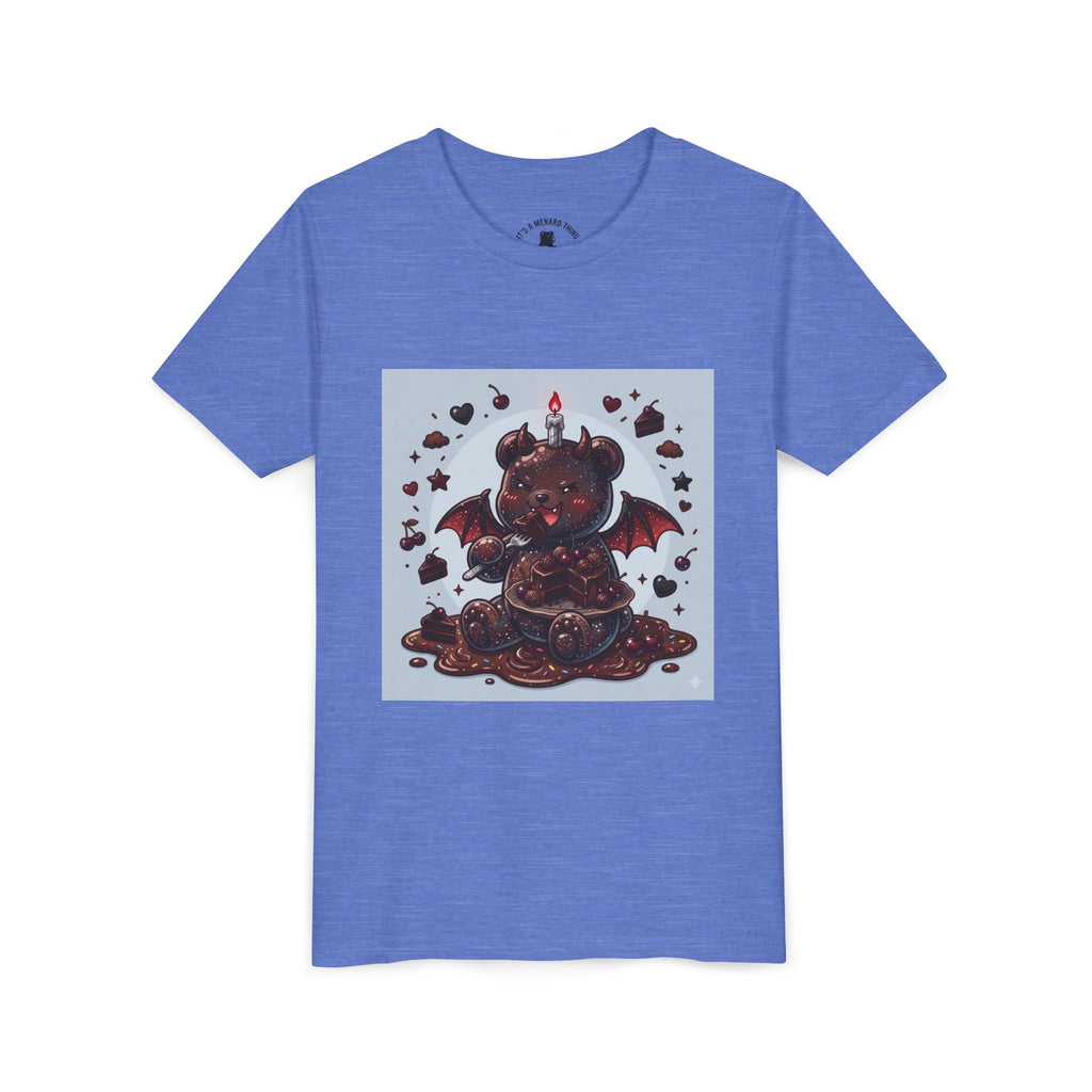 Devils Food Cake, Fudge Gooey Gummy Bear Youth Shirt