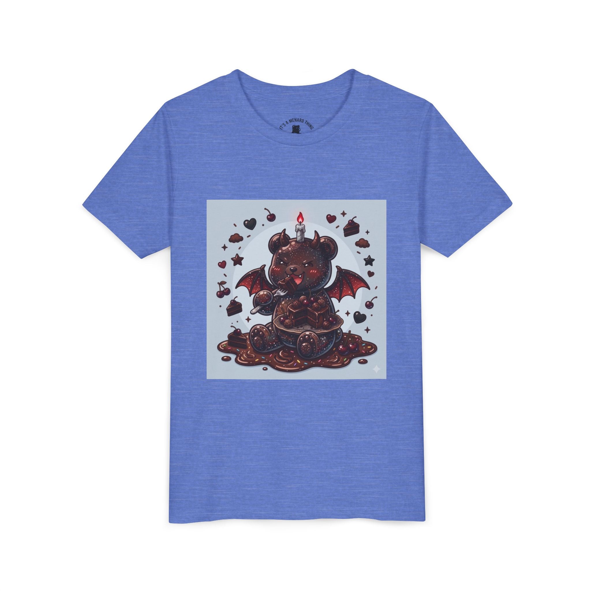 Devils Food Cake, Fudge Gooey Gummy Bear Youth Shirt