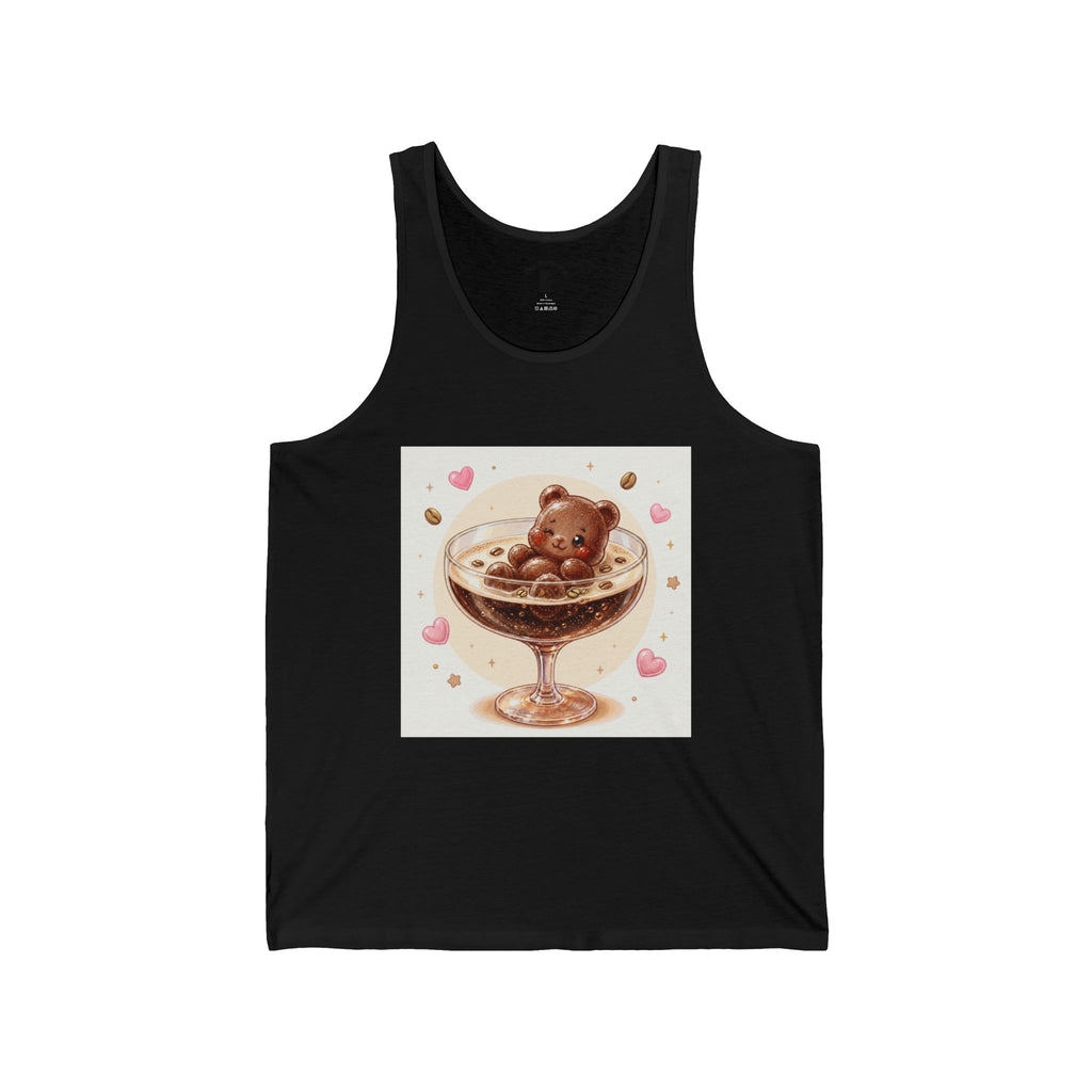 Special Coffee Martini, Brown Mocha Boozy Gooey Gummy Bear — Kawaii Graphic Tank