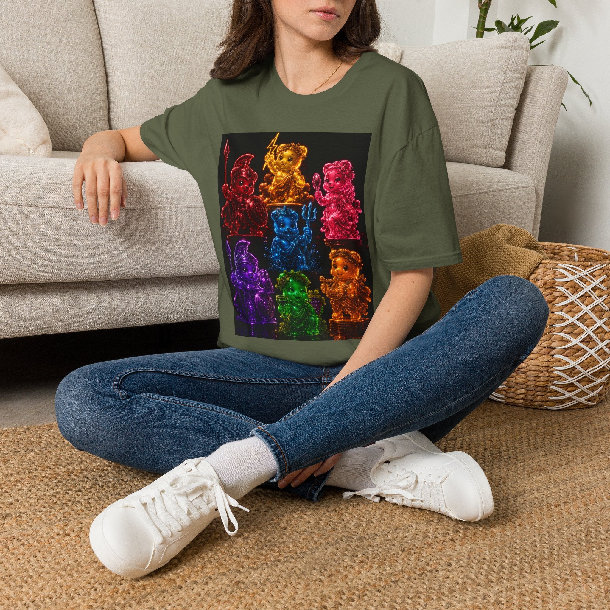 Greek God Patheon, Oozy Bear Special Friends Collection- Graphic Shirt