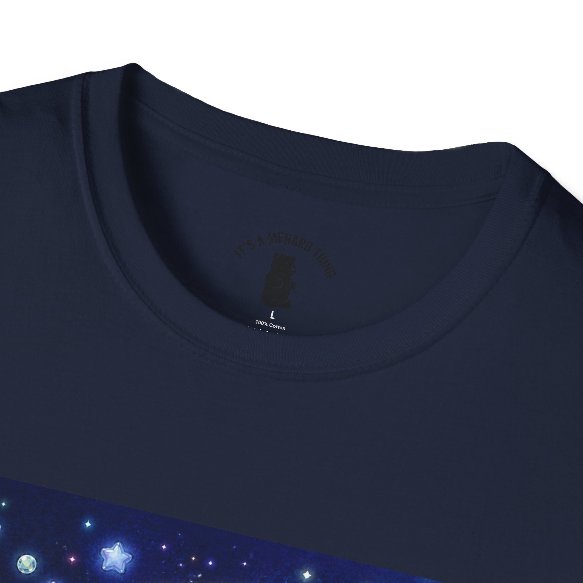 Rodeo Star, Golden Crstyal Gooey Gummy Bear- Kawaii Graphic T-Shirt