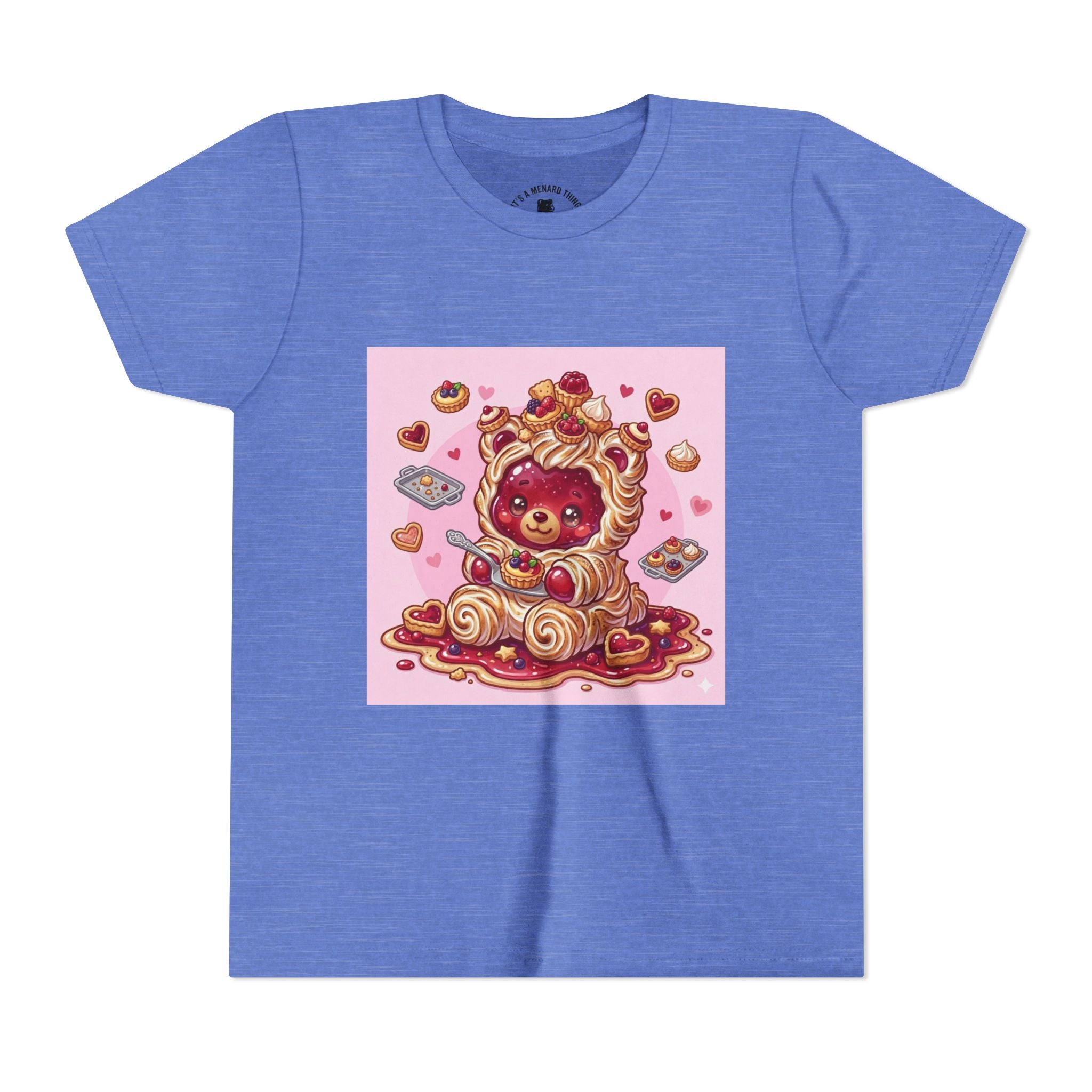 Whipper Berry Tart Gooey Gummy Bear Graphic Youth Shirt