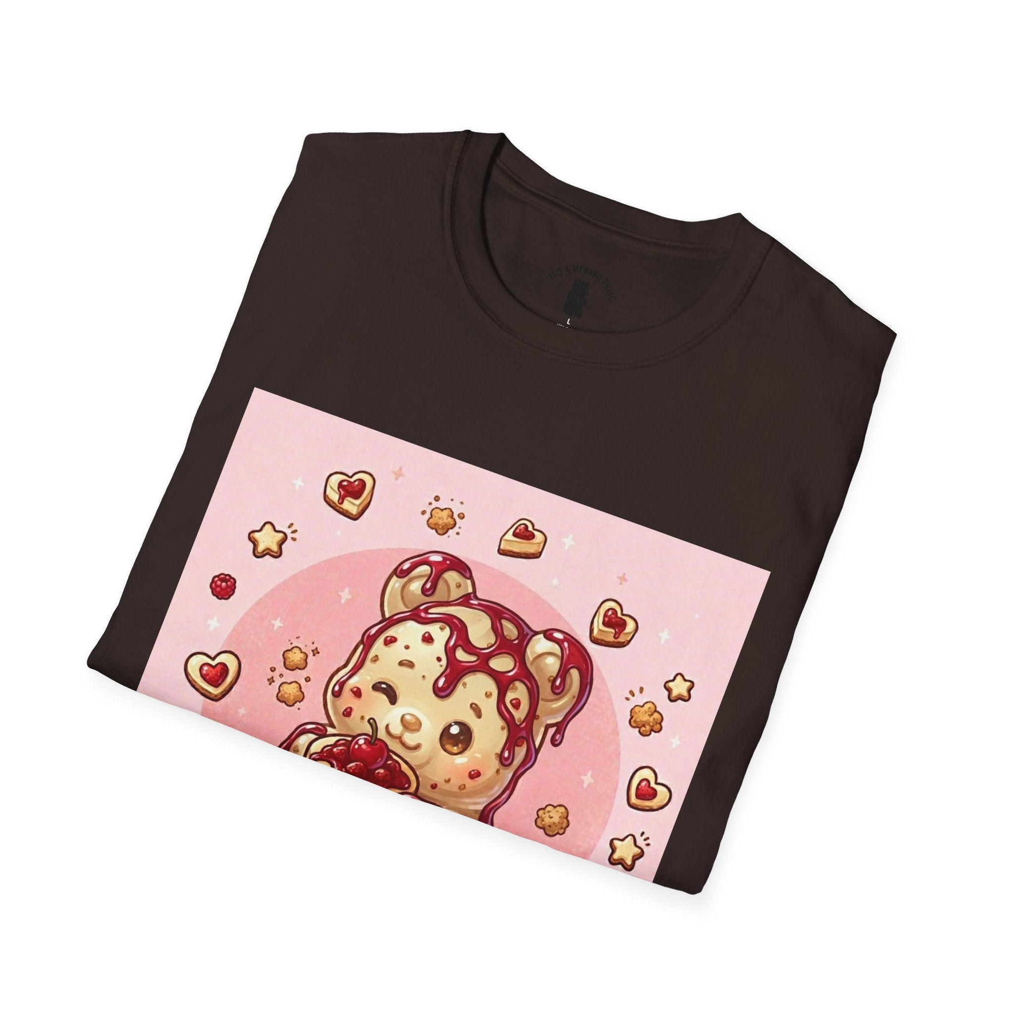Raspberry Cheese Cake Gooey Gummy Bear — Kawaii Grapic T-Shirt