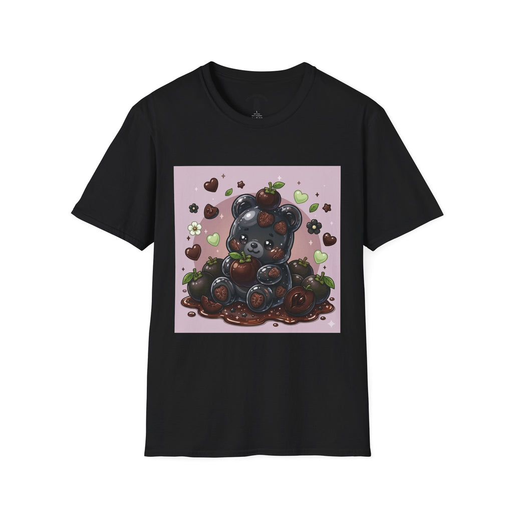 Special Black Sapote Fruit, Exotic Oozy Gummy Bear — Kawaii Graphic Shirt