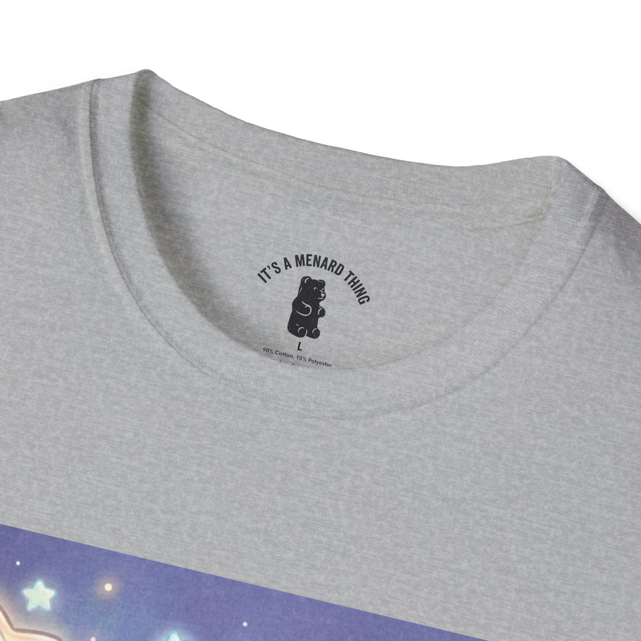 Smart as Me called Mercury Silver crystal Gooey Gummy Bear — Kawaii Graphic T-Shirt