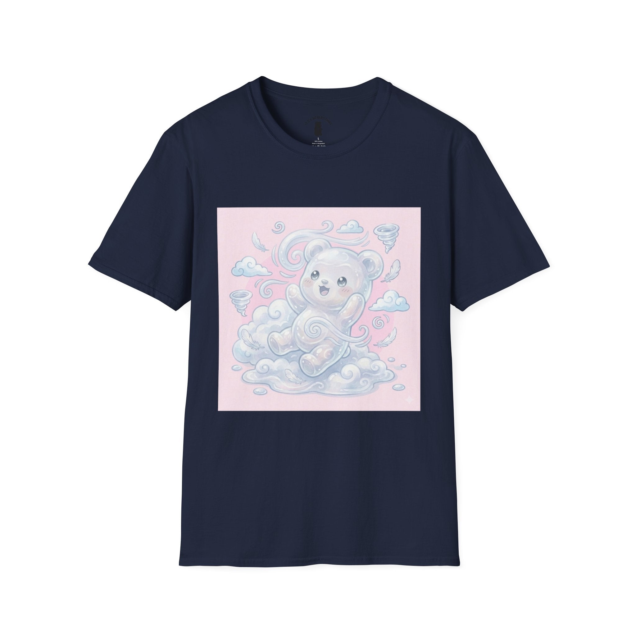 Elemental, Air White Gooey Gummy Bear — Pastel Graphic Tee
