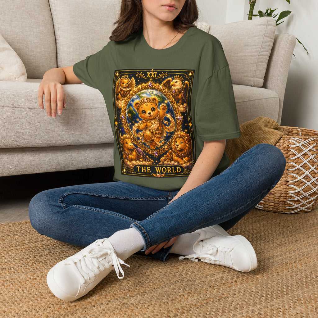 The World Tarot Golden Oozy Bear Special Addition- Graphic Shirt