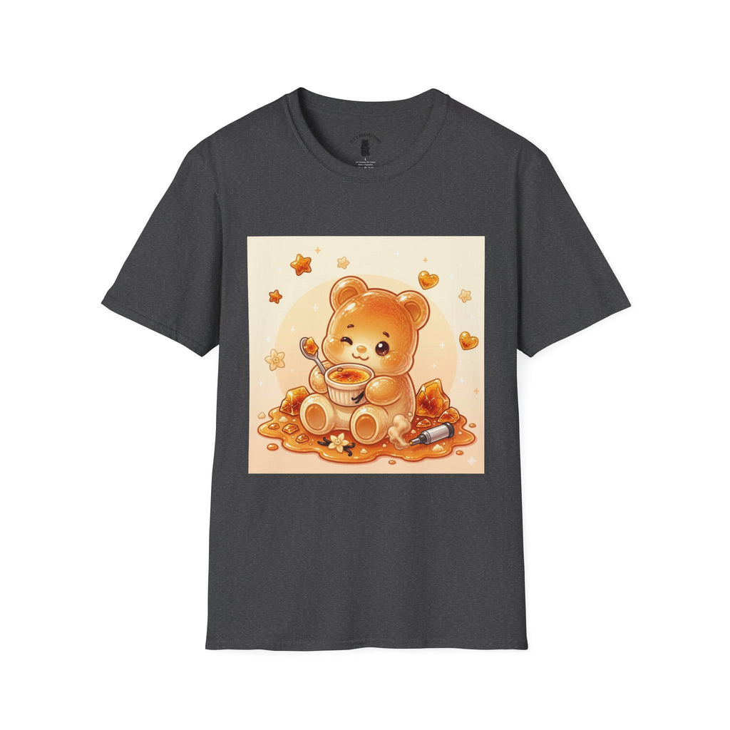 Cream Brulé Cutie, Gooey Gummy Bear – Adorable Graphic Tee