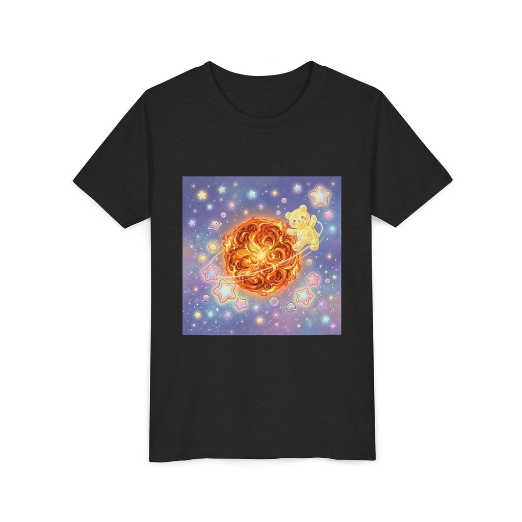 Toasted Cinnamon Sun Gooey Crystal Gummy Bear —Stars Galaxy Design