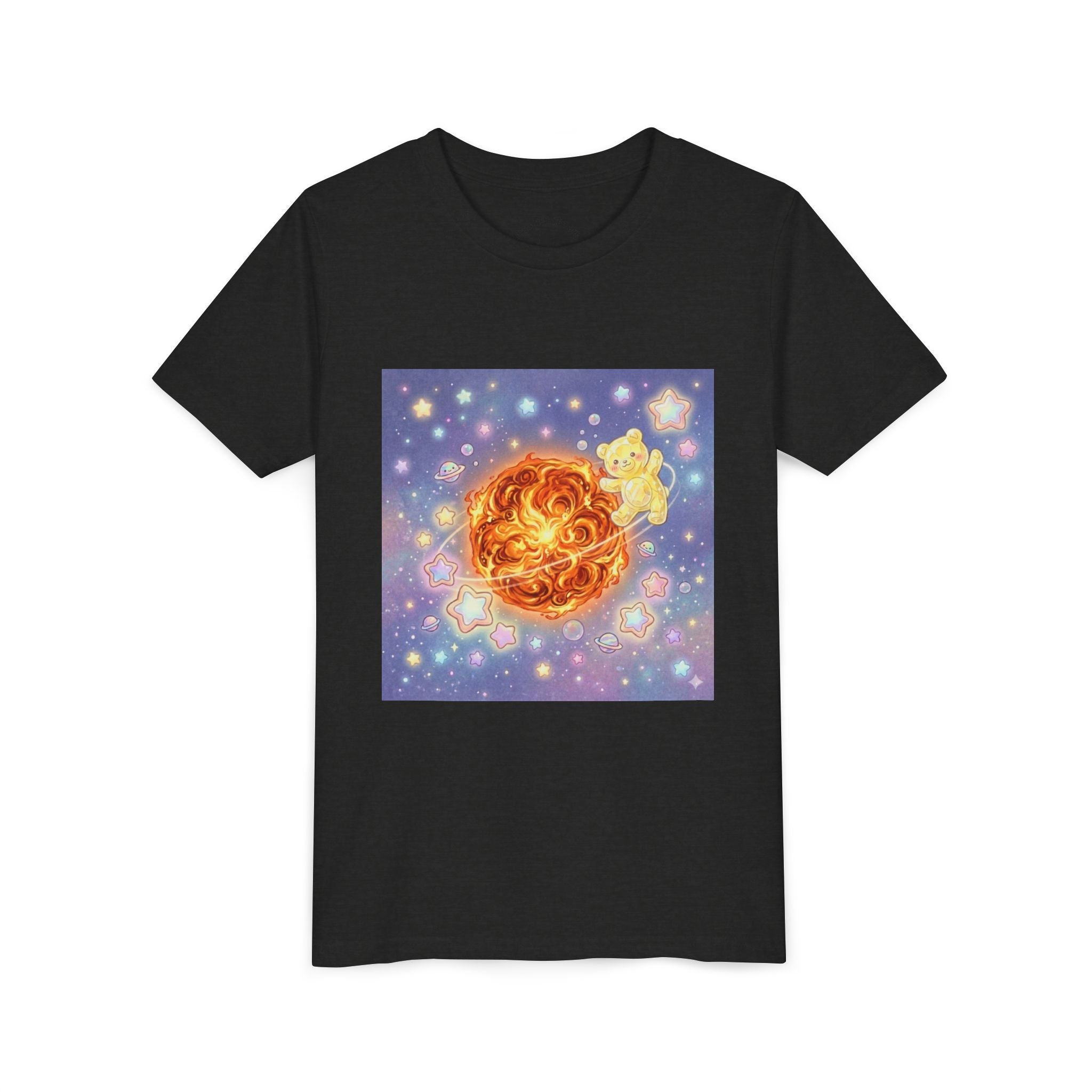 Toasted Cinnamon Sun Gooey Crystal Gummy Bear —Stars Galaxy Design
