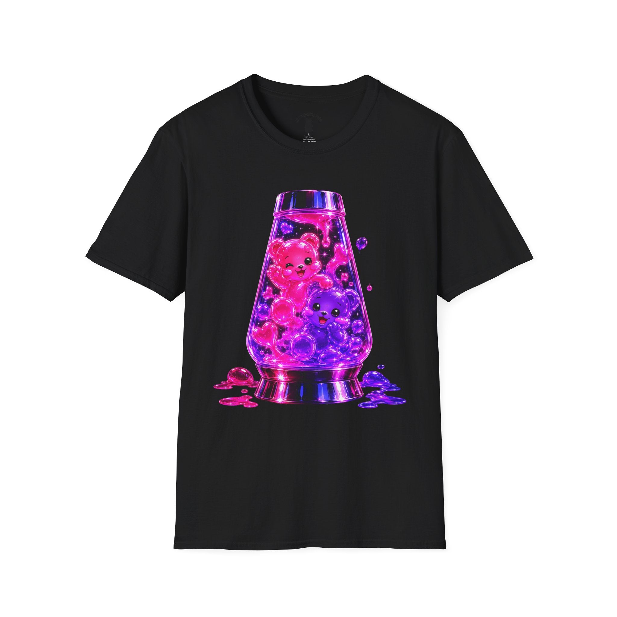 Retro Neon Special Lava Lamp, Oozy Bear Duo Gummies- Graphic Shirt
