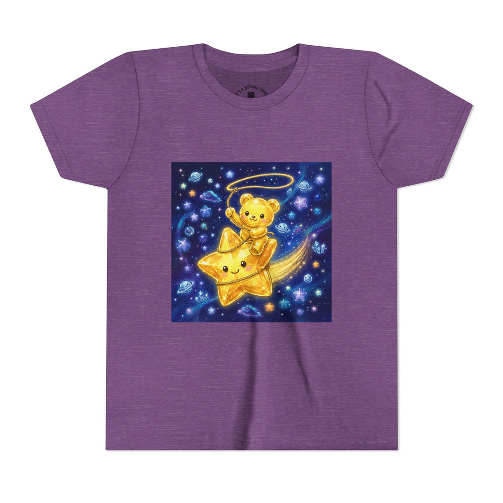 Rodeo, Giddy Up! Starlight Yellow Gooey Crystal Gummy Bear- Graphic T-Shirt