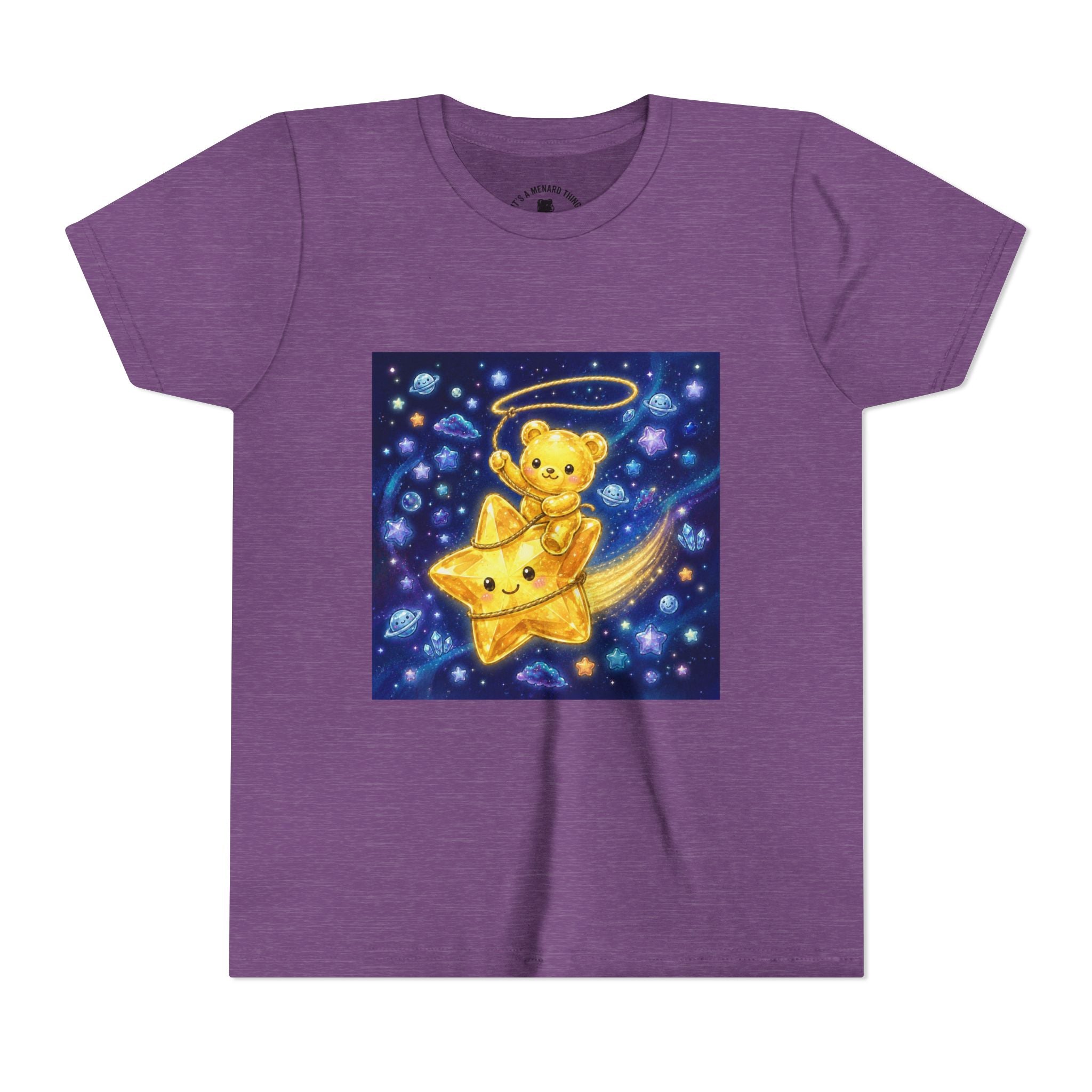 Rodeo, Giddy Up! Starlight Yellow Gooey Crystal Gummy Bear- Graphic T-Shirt