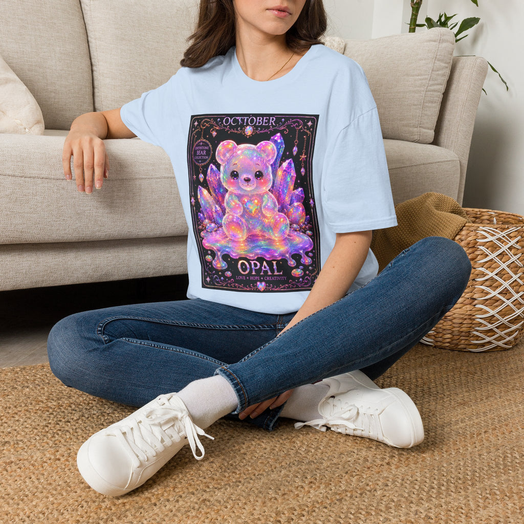 October, Opal Crystal Oozy Bear Special Addition- Graphic Shirt
