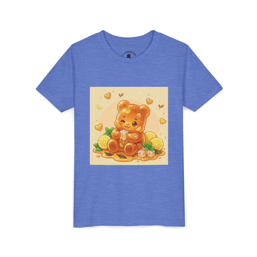 Honey Lemon Iced-Tea Gooey Gummy Bear Youth T-Shirt