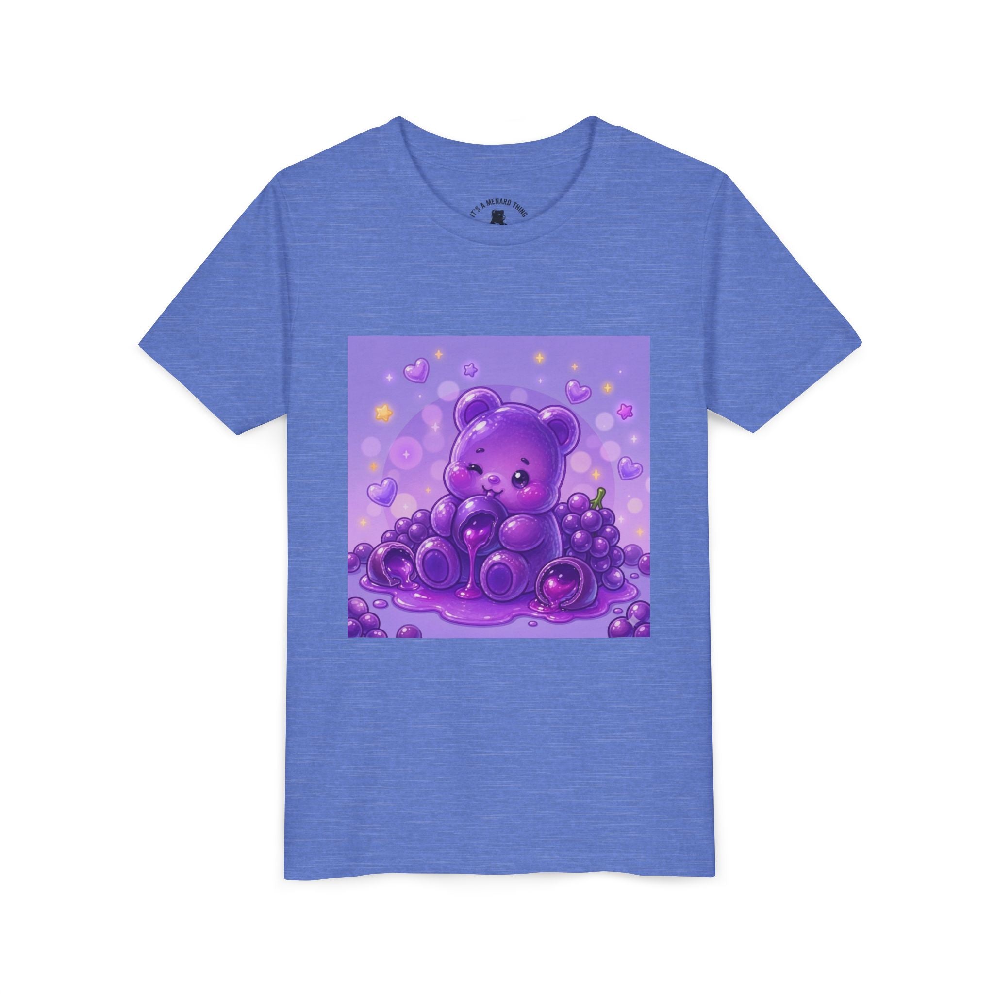 Gooey Grape Gummy Bear Cute Kids Shirt