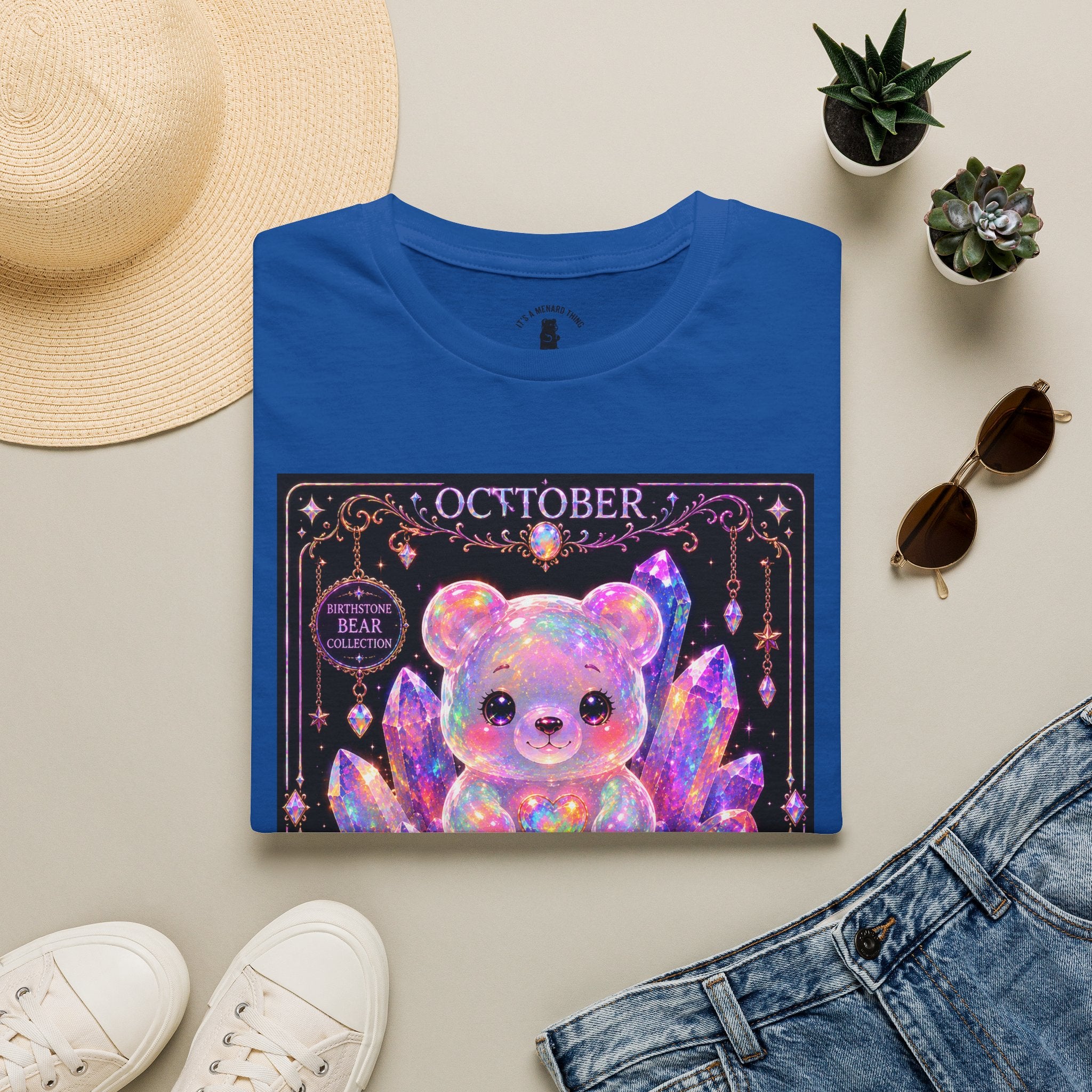 October, Opal Crystal Oozy Bear Special Addition- Graphic Shirt