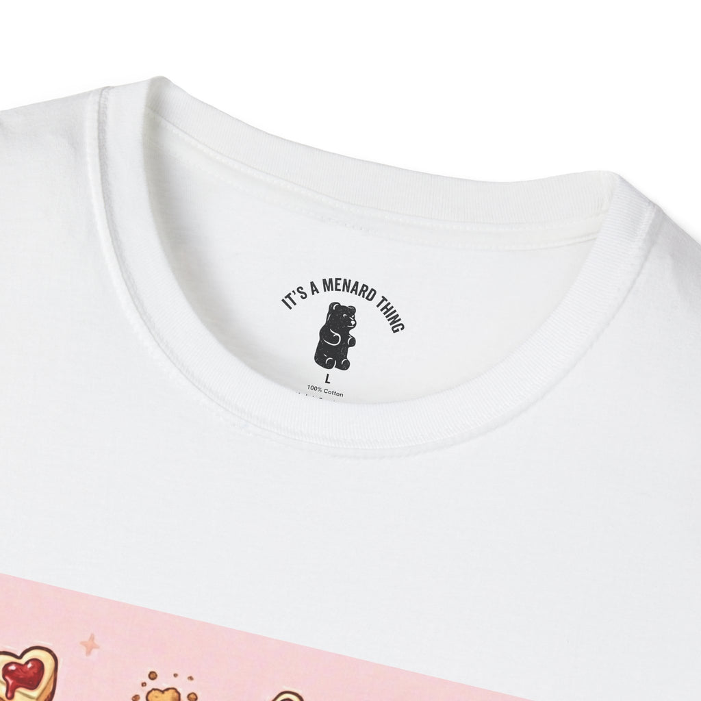 Raspberry Cheese Cake Gooey Gummy Bear — Kawaii Grapic T-Shirt