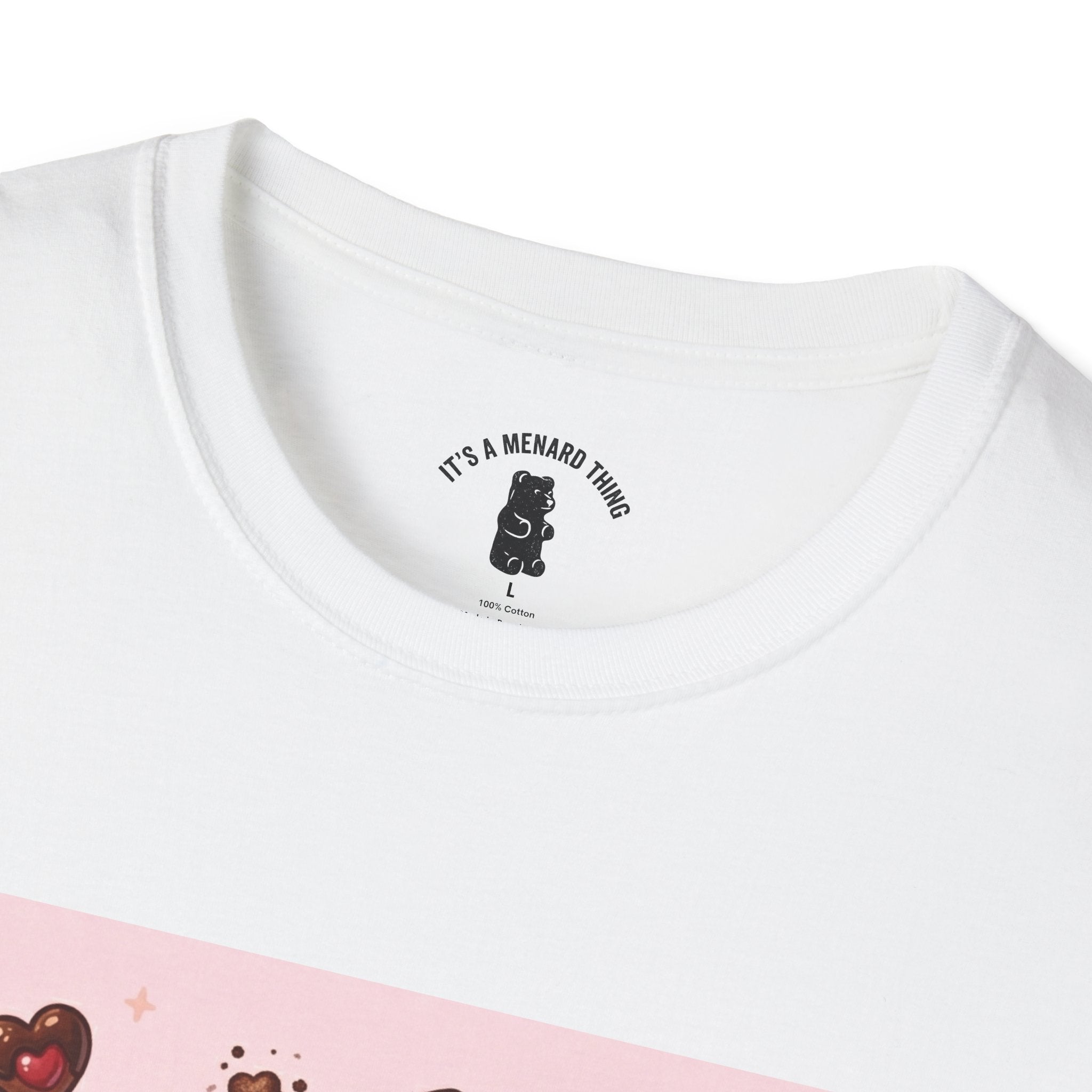Chocolate Molten Lava Cake Gooey Gummy Bear — Cute Graphic Tee