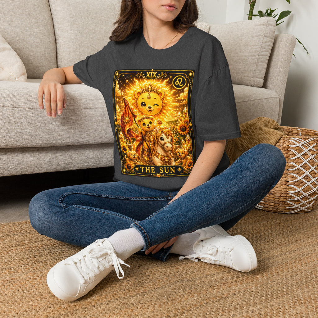 The Sun Tarot Card Golden Oozy Bears Special Addition- Graphic Shirt