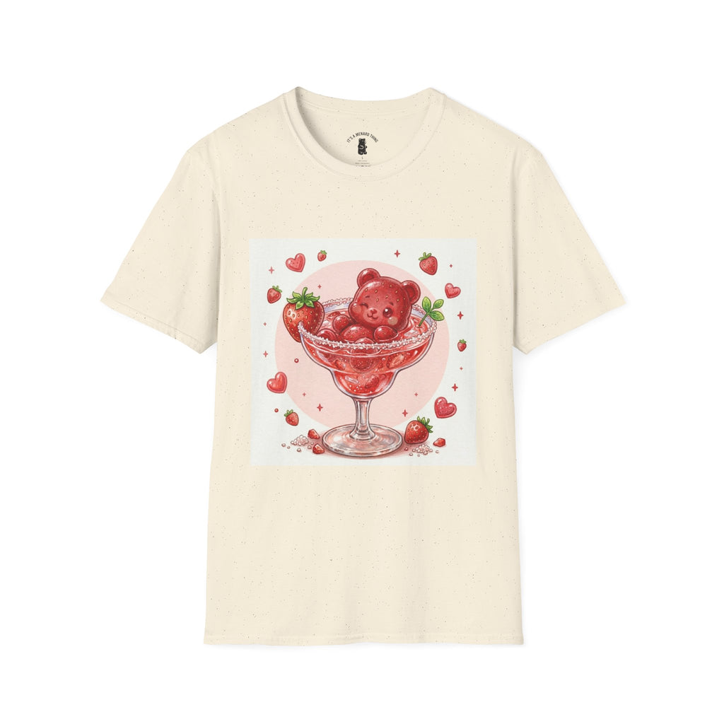Strawberry Daiquiri Icey, Boozy Gooey Gummy Bears- Kawaii Graphic T-Shirt