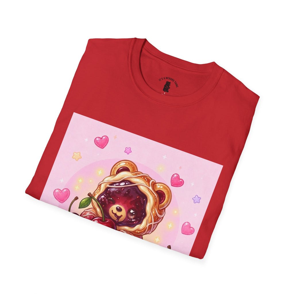 Cherry ripe Danish Gooey Gummy Bear— Kawaii Graphic Tee