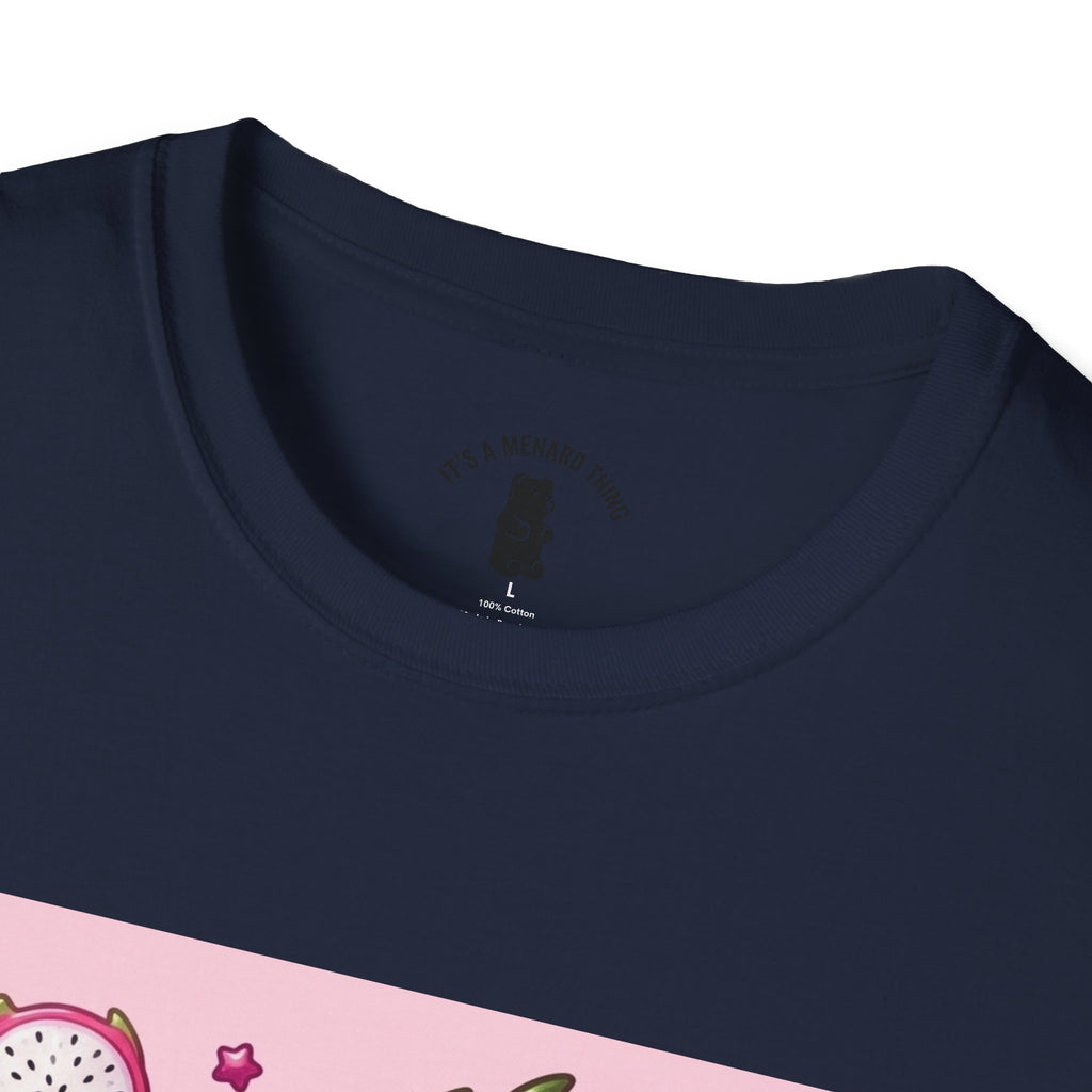 Exotic Pink Dragon Fruit Gooey Gummy Bear  — Adorable Graphic T-Shirt