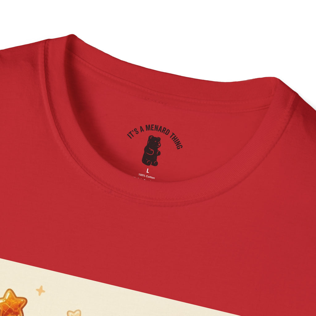 Cream Brulé Cutie, Gooey Gummy Bear – Adorable Graphic Tee