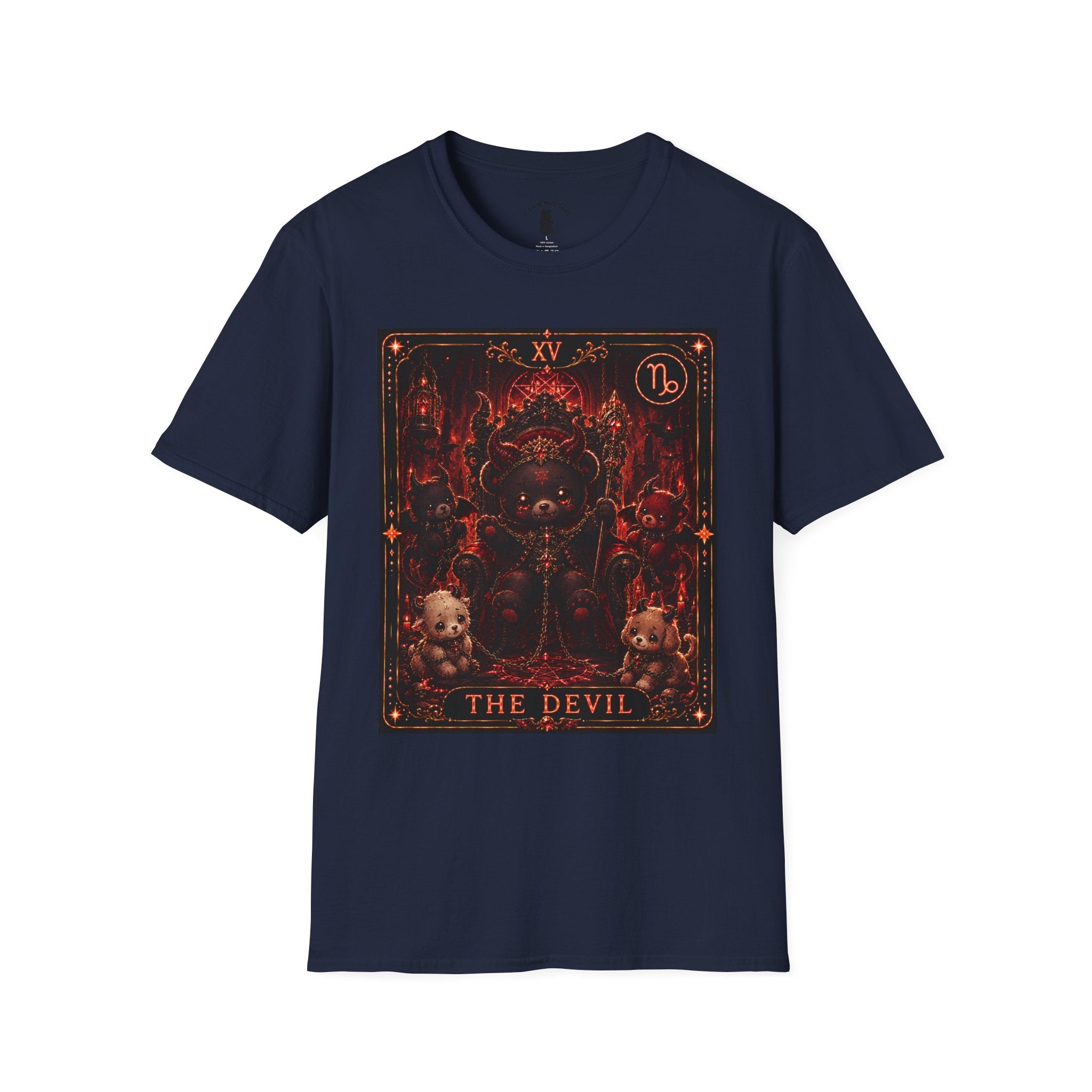 The Devil Tarot Card Oozy Bear Friend Special Addition- Graphic Shirt