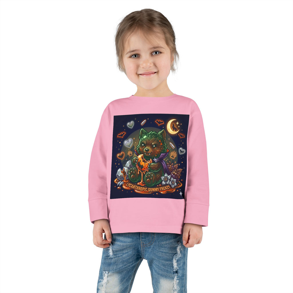 Werewolf Oozy Bear Gummy Halloween Special- Graphic Long Sleeve Shirt