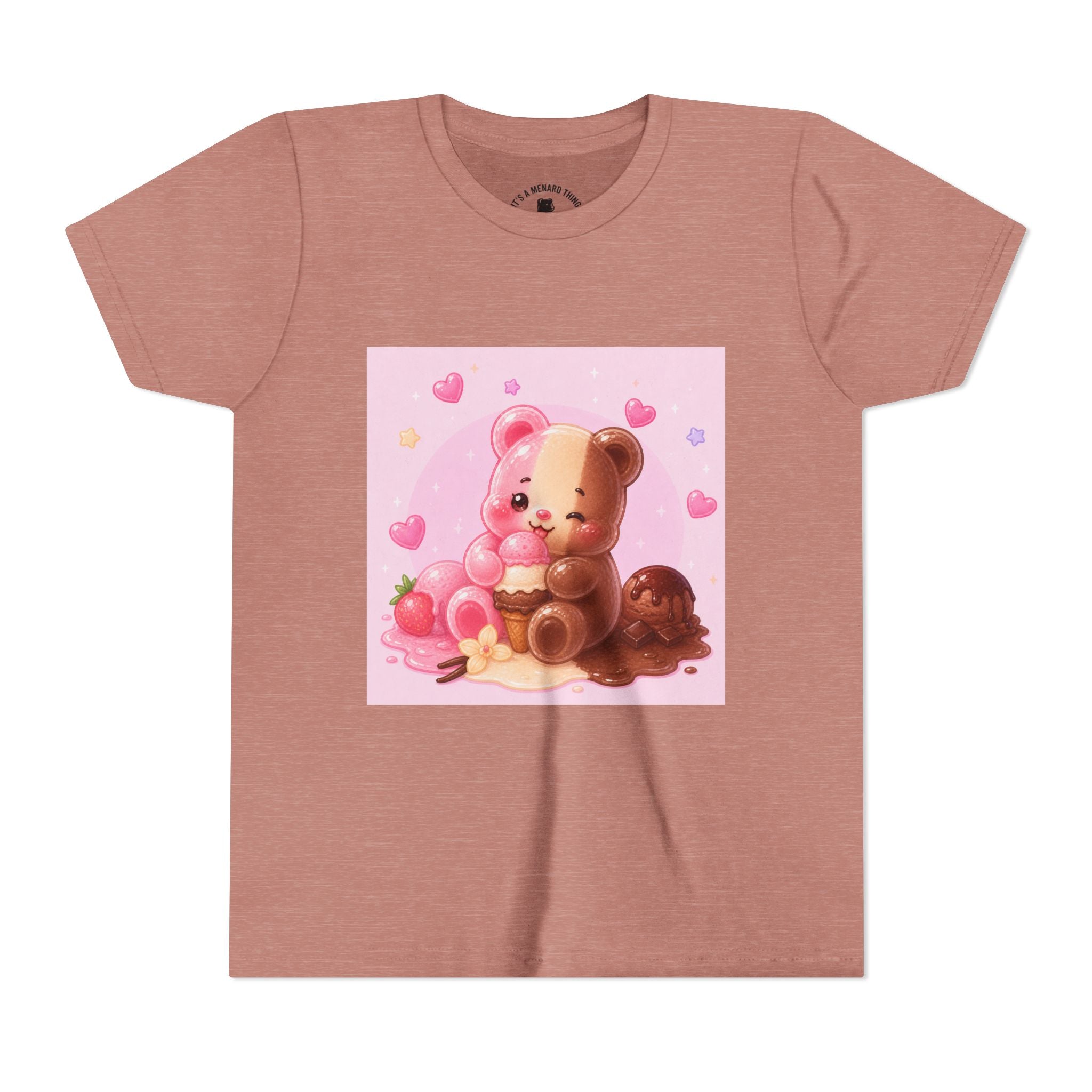 Neapolitan Iced Gooey Gummy Bear Tee – Sweet Youth Shirt
