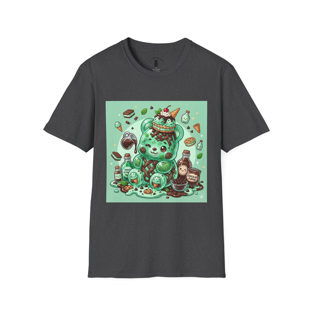 Mint Chip Ice Cream, Exotic Gooey Gummy Bear — Kawaii Graphic Tee