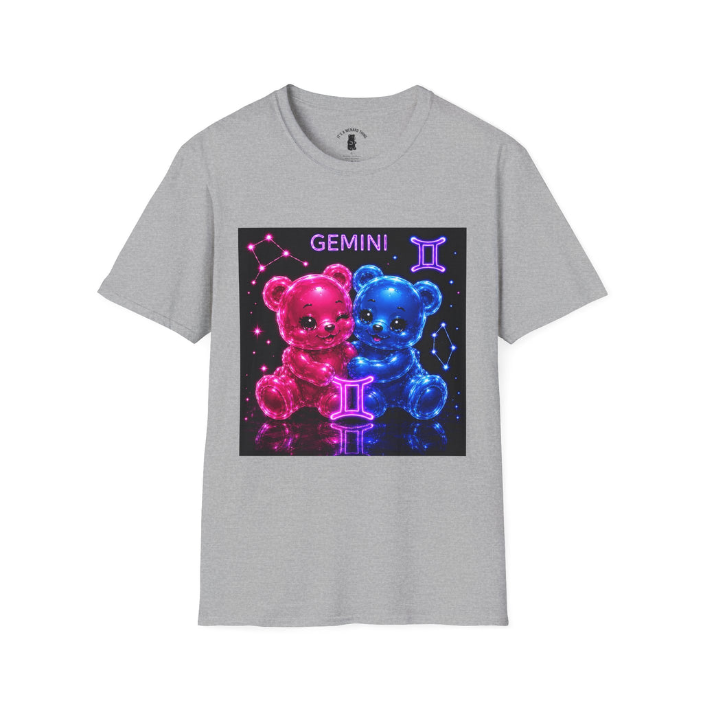 Gemini Astrology Oozy Bear Dou Friends, Special Addition Zodiac Sign- Graphic Shirt