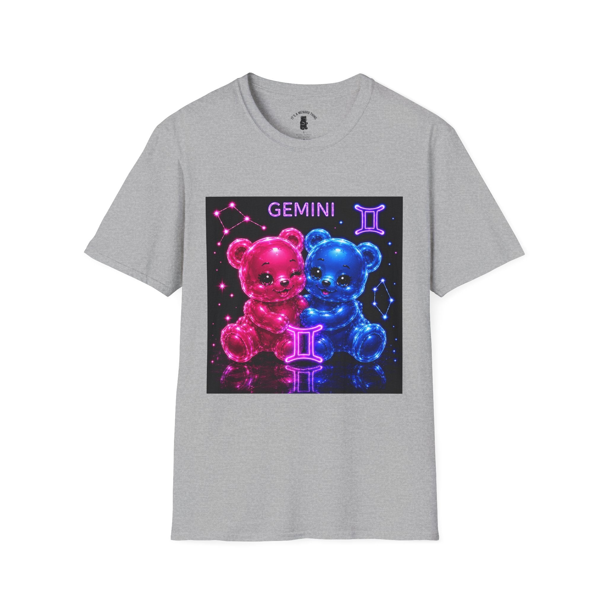 Gemini Astrology Oozy Bear Dou Friends, Special Addition Zodiac Sign- Graphic Shirt
