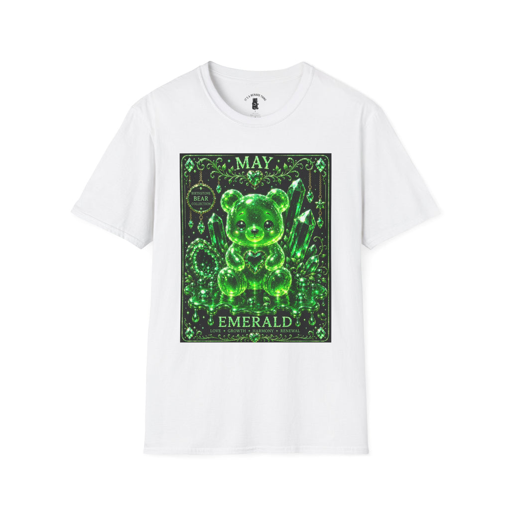 May, Emerald Birthstone Oozy Bear Gummy Special Addition- Graphic Shirt