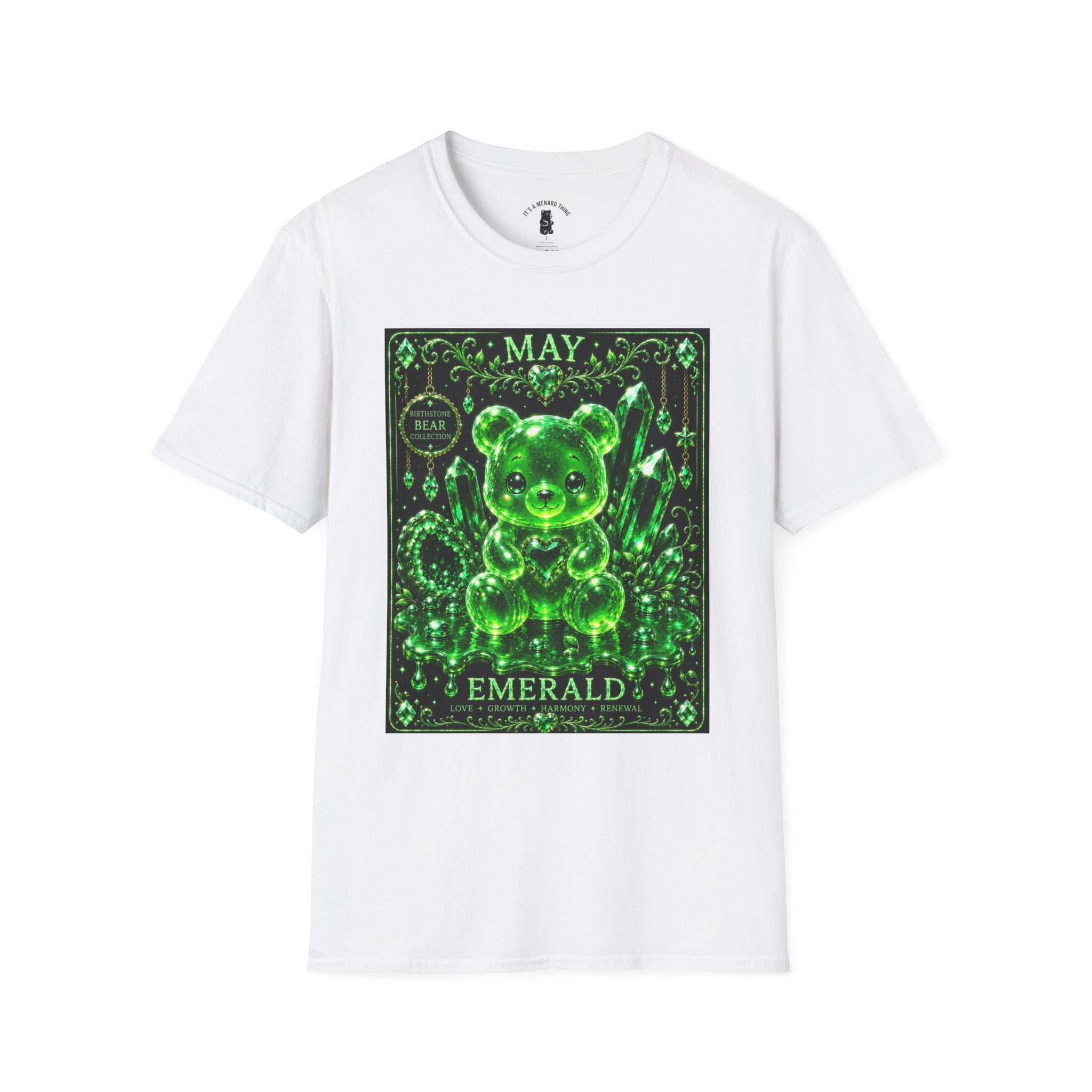 May, Emerald Birthstone Oozy Bear Gummy Special Addition- Graphic Shirt