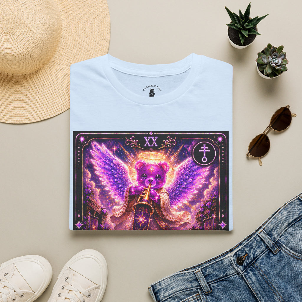 Judgment Tarot Mystic Purple Angel Oozy Bear Gummy Special Addition- Graphic Shirt