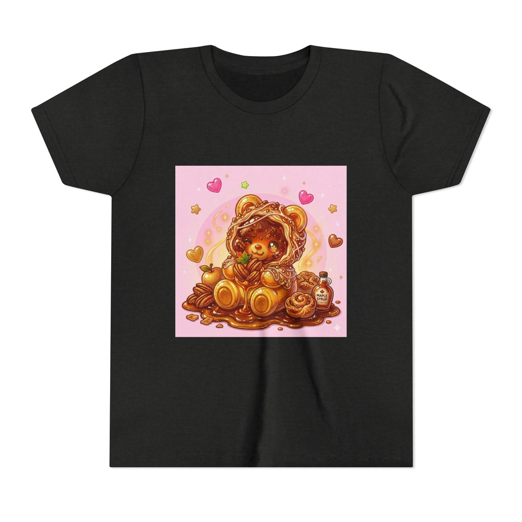 Cinnamon, Butter & Pecan Danish Gooey Gummy Bear Youth T-Shirt