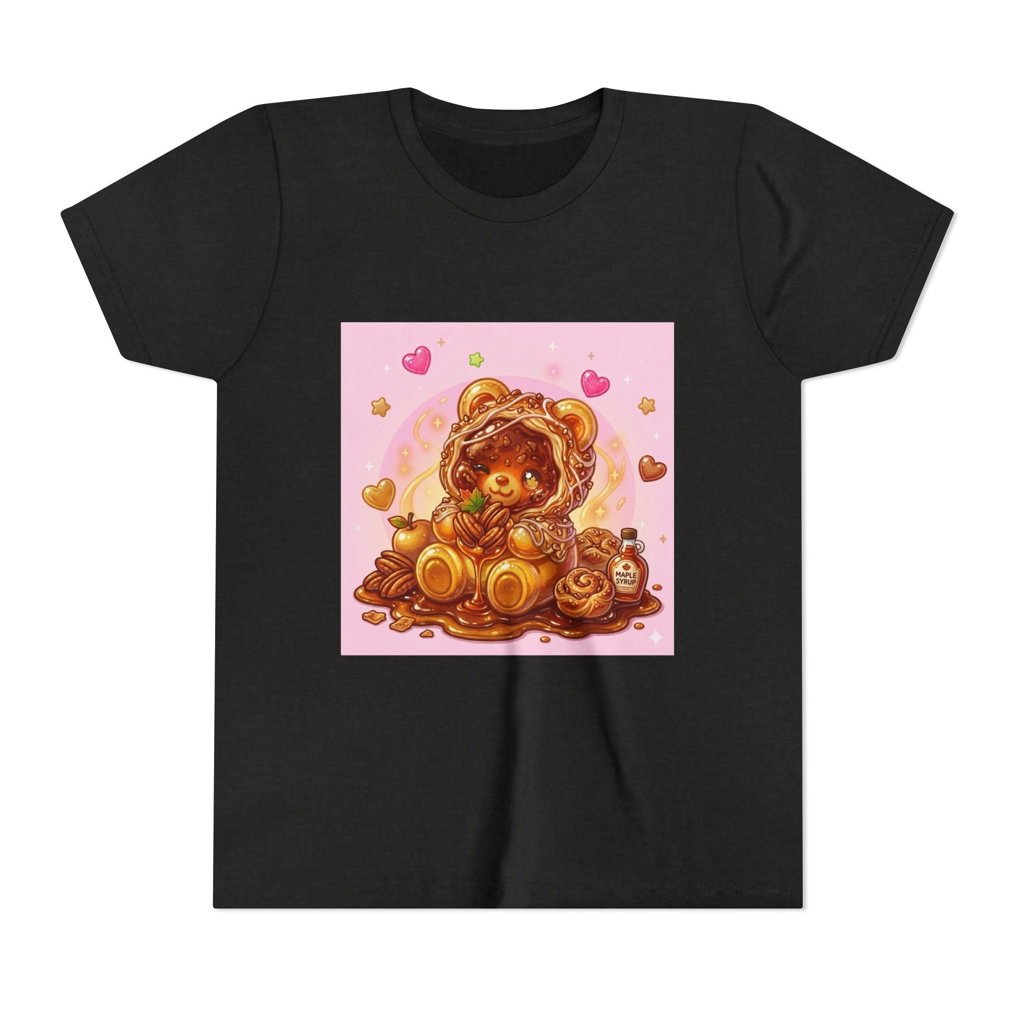 Cinnamon, Butter & Pecan Danish Gooey Gummy Bear Youth T-Shirt