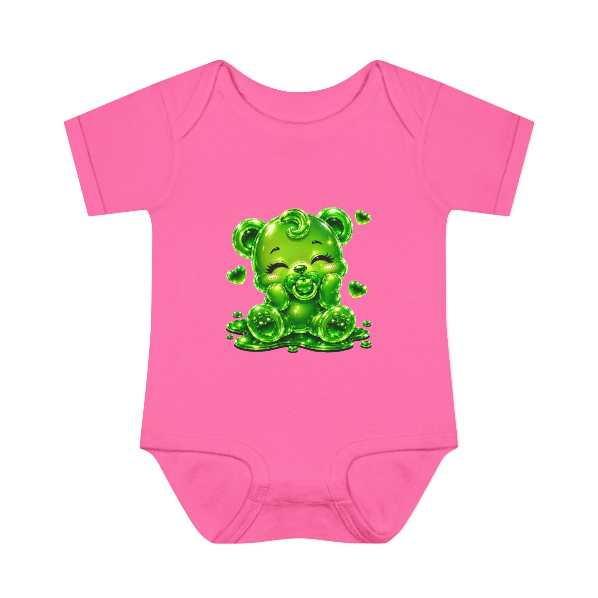 Happy Oozy Baby Gummy Bear Cutie Addition- Graphic Onesie