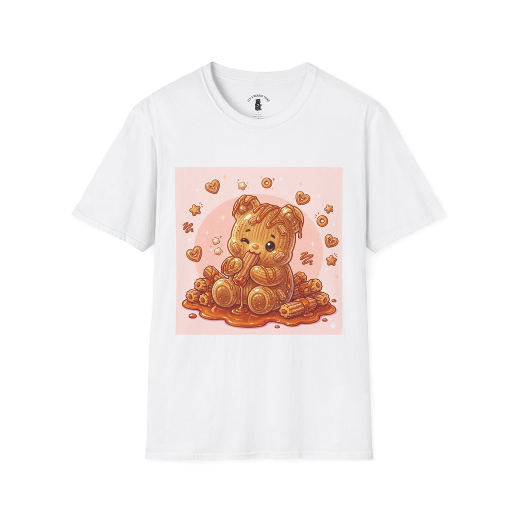 Cinnamon Churro & Dulc de Leche Gooey Gummy Bear — Cute Graphic T-Shirt