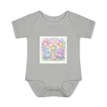Birthday Gooey Bears, Cake & Balloons Infant Onesie